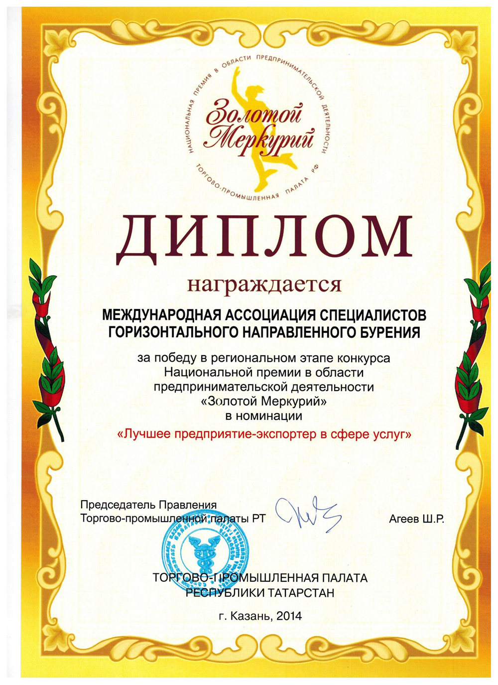 Диплом МАС ГНБ 
